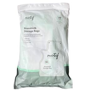 NEW‎ Motif Milk Storage Bags, Pack of 100